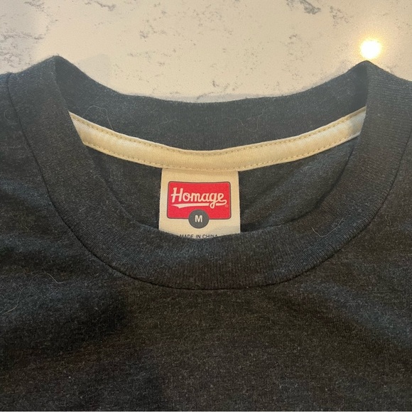 HOMAGE Black MLB Jam Brandon Crawford Belt San Francisco Giants Sports Tee Shirt - Picture 7 of 9